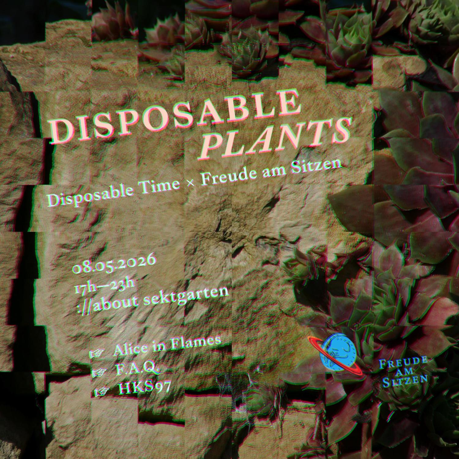 ://Sektgarten X Disposable Plants [Free Entry & Open Air]
