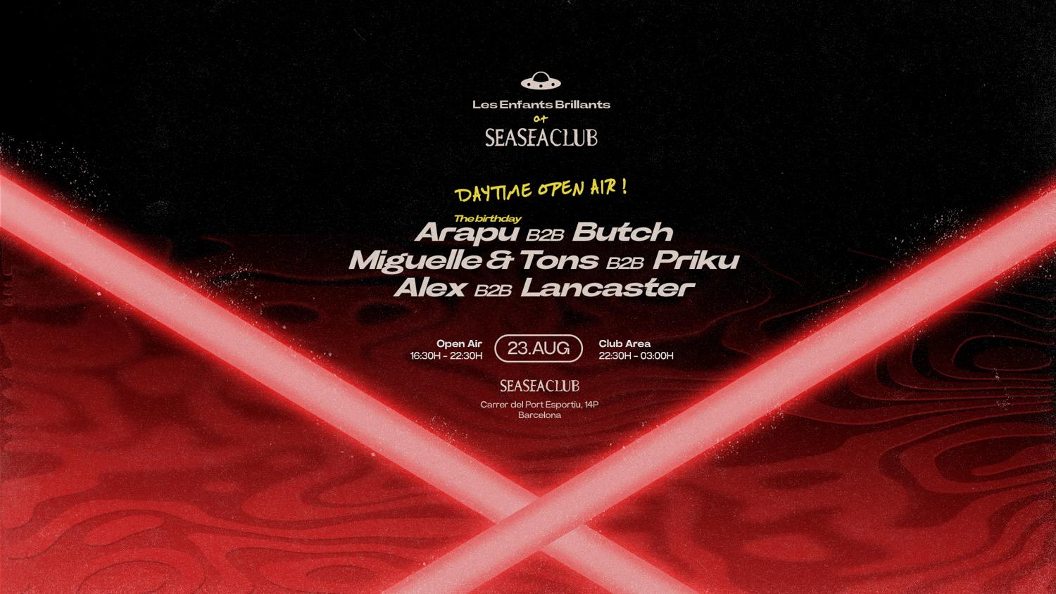 Les Enfants Goes To Seaseaclub Pres. Arapu Bday Bash With Miguelle & Tons, Butch, Priku 