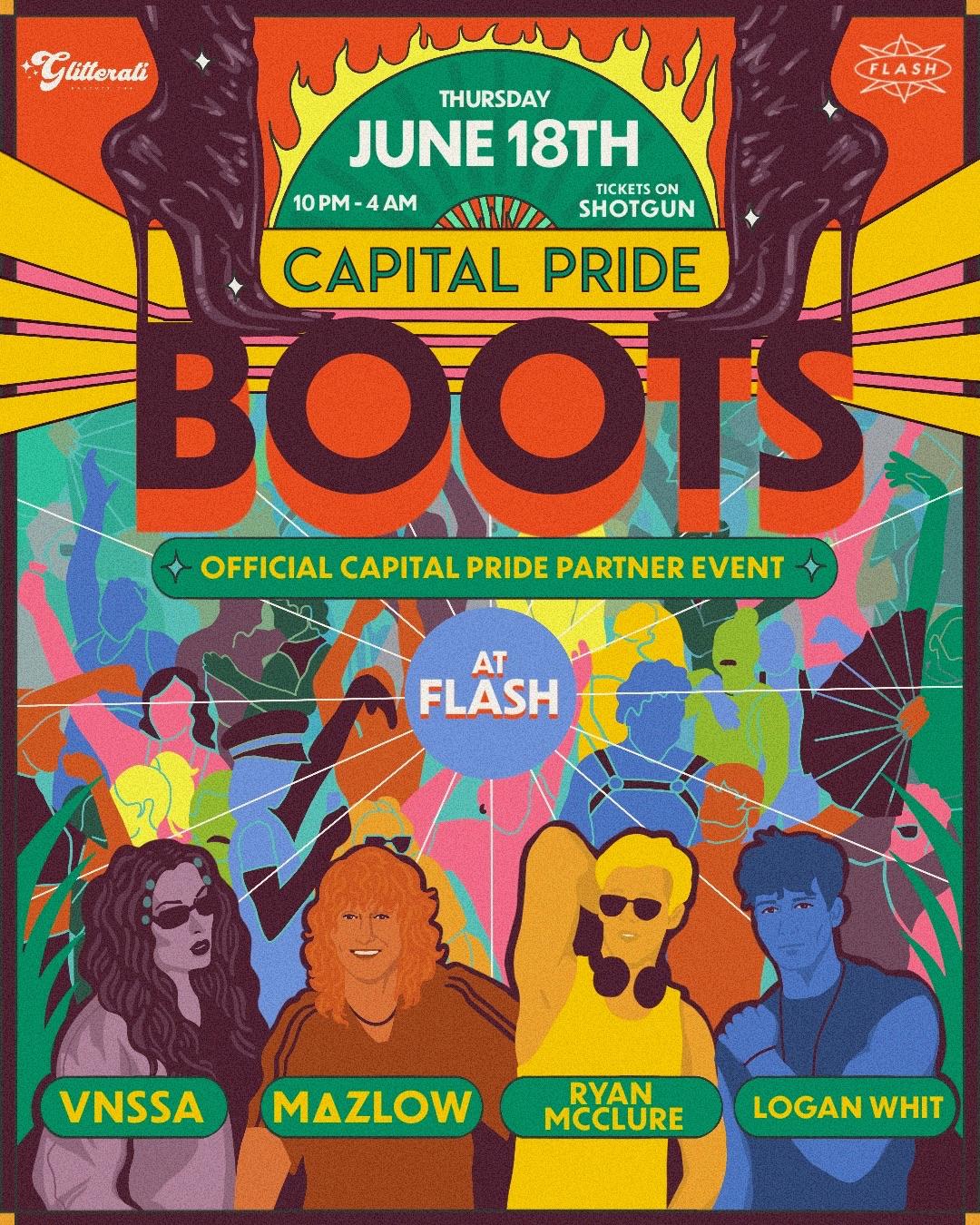 Capital Pride Boots: Vnssa