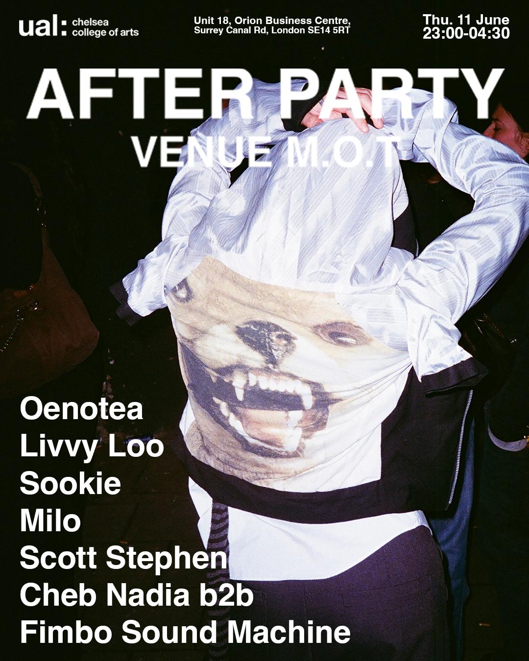 After Party - Chelsea College Of Arts