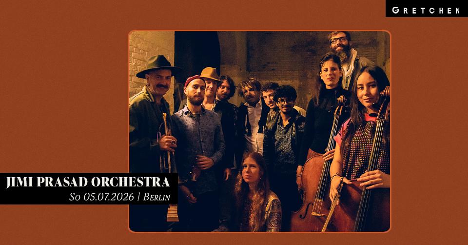 Jimi Prasad Orchestra Feat. Avishai Cohen & Rejoicer *Live // Cancelled