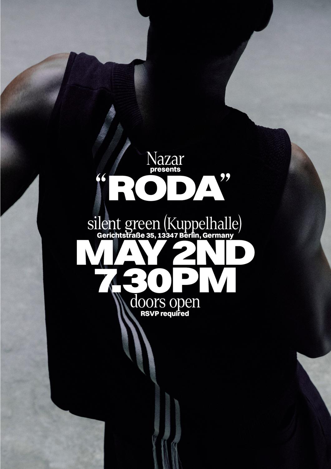 Nazar Presents Roda In Partnership With Y-3