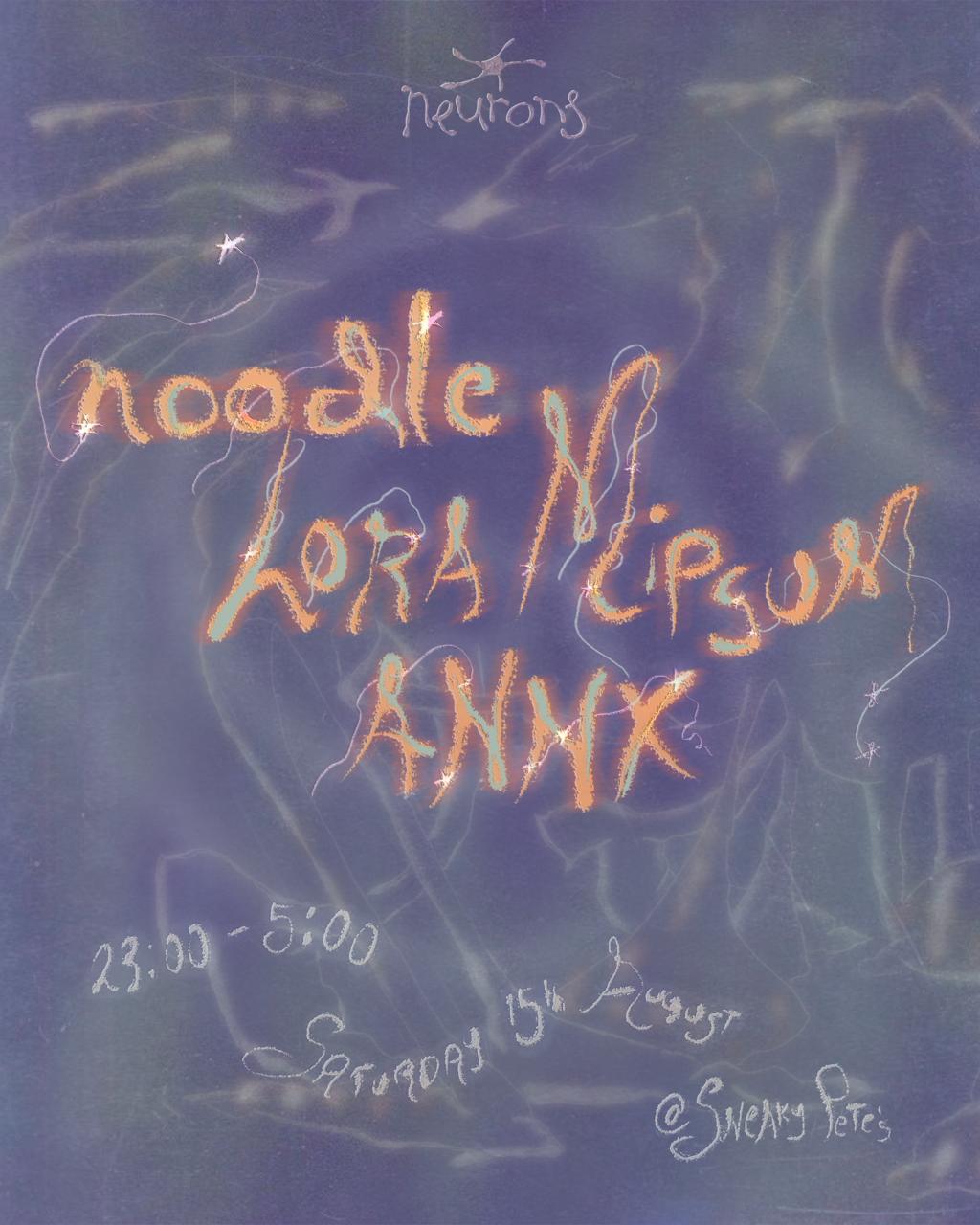 Neurons: Lora Mipsum, Annx + Noodle