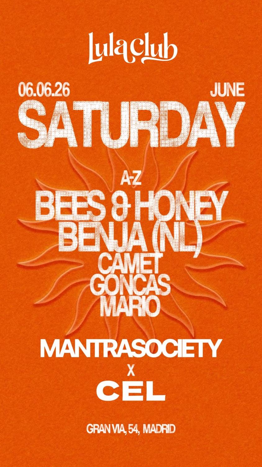 Mantrasociety W/ Benja (Nl) & Bees & Honey