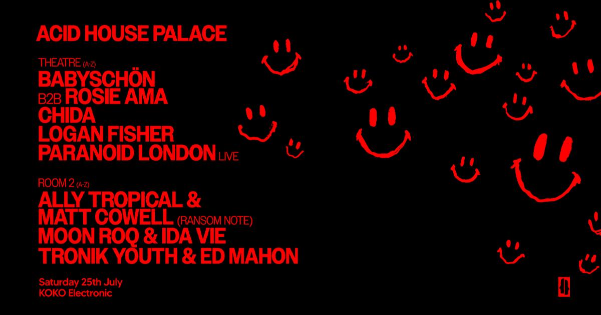 Acid House Palace: Paranoid London (Live)
