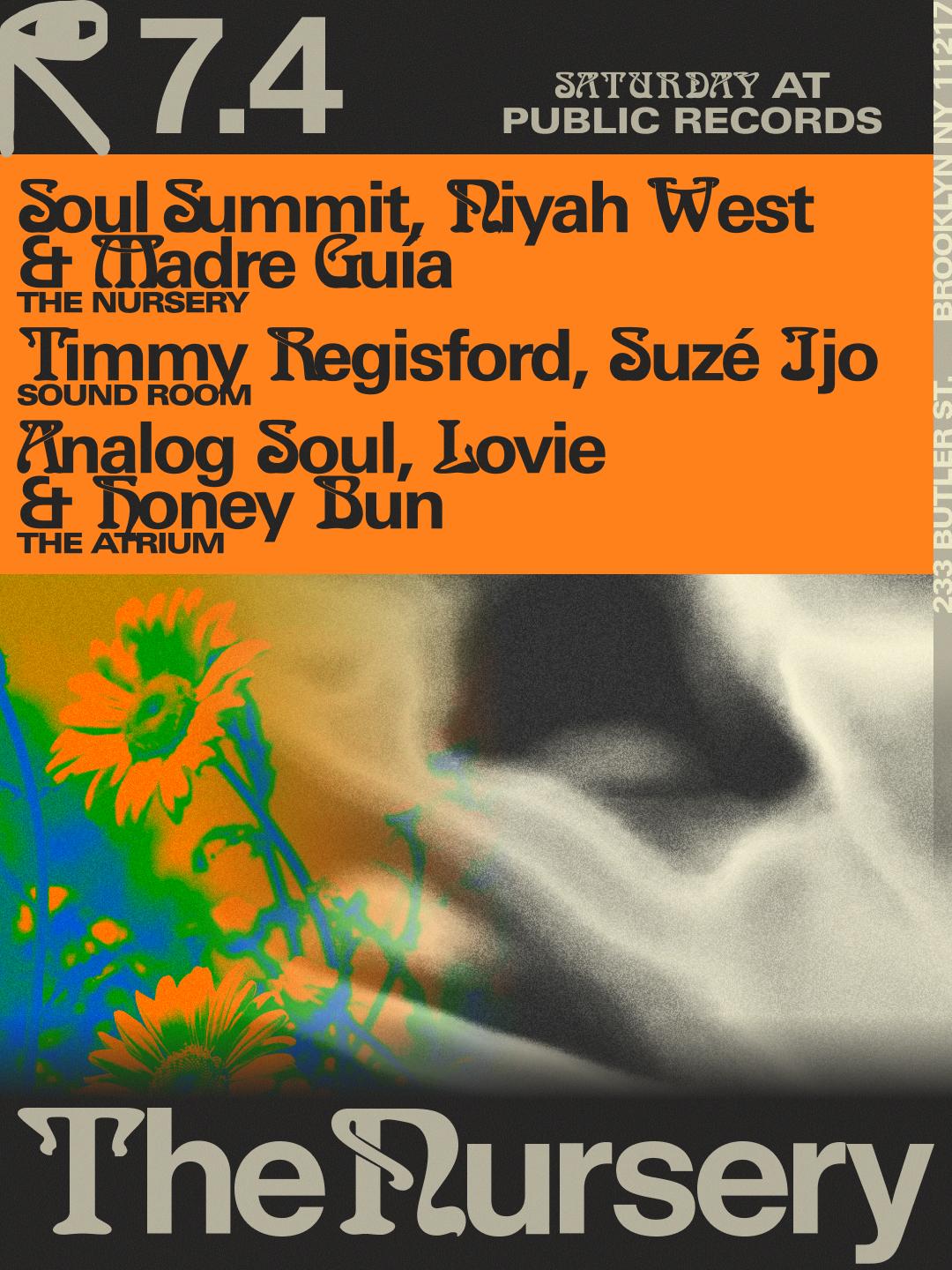 Soul Summit X Shelter: Analog Soul, Lovie & Honey Bun, Niyah West & Madre Guía, Suze Ijó