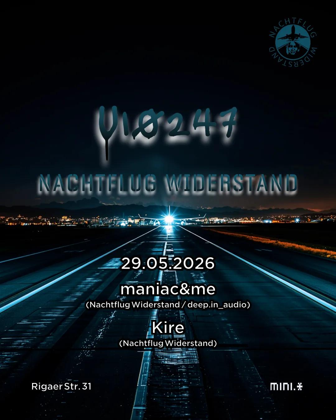 U10247: Nachtflug Widerstand (Feat Maniac&Me And Kire)