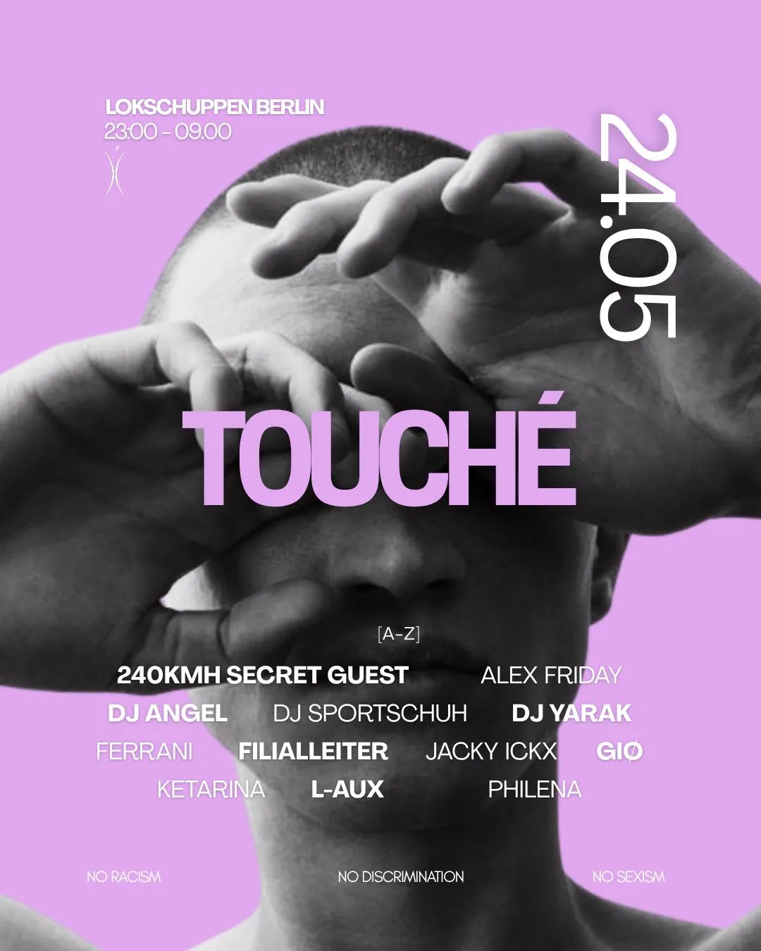 Touché Kdk Afterparty Open Air W/ 240Kmh, Dj Yarak, Giø, Dj Sportschuh