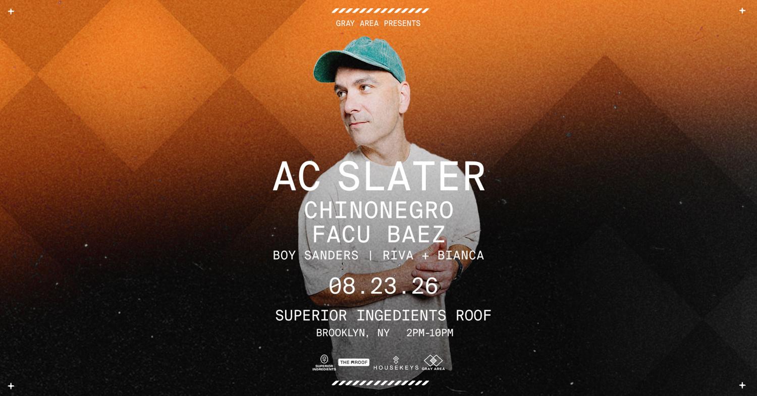 Ac Slater W. Chinonegro, Facu Baez & Guests