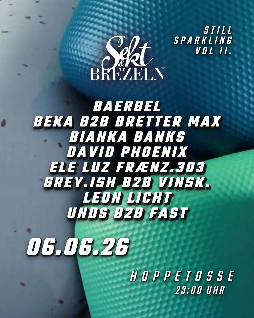 Sekt&Brezeln Presents Still Sparkling Vol.Ii