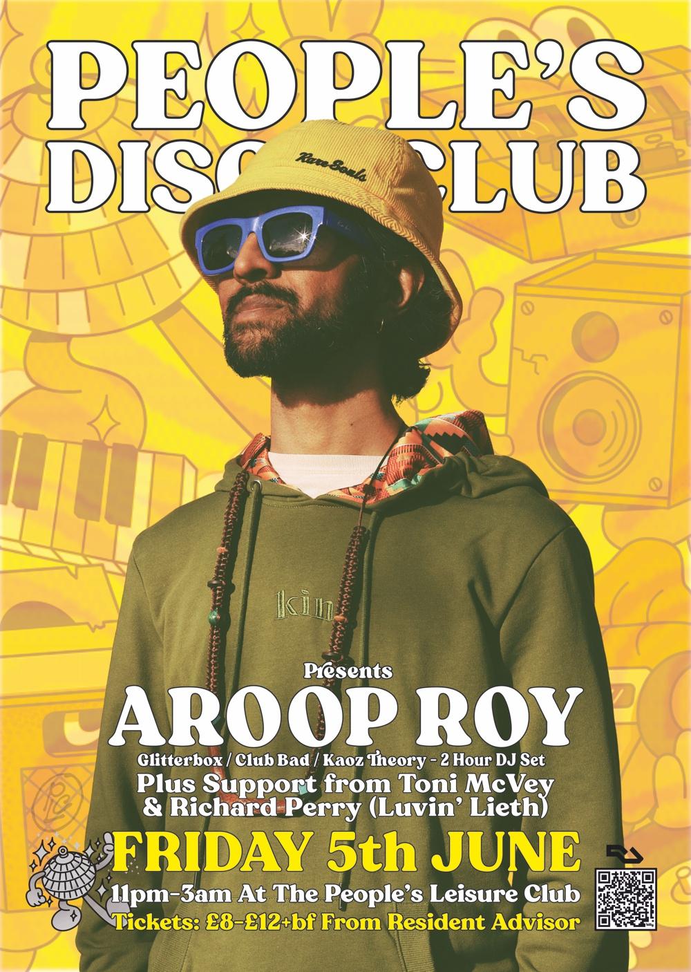 People'S Disco Club W. Aroop Roy + Toni Mcvey & Ricardo
