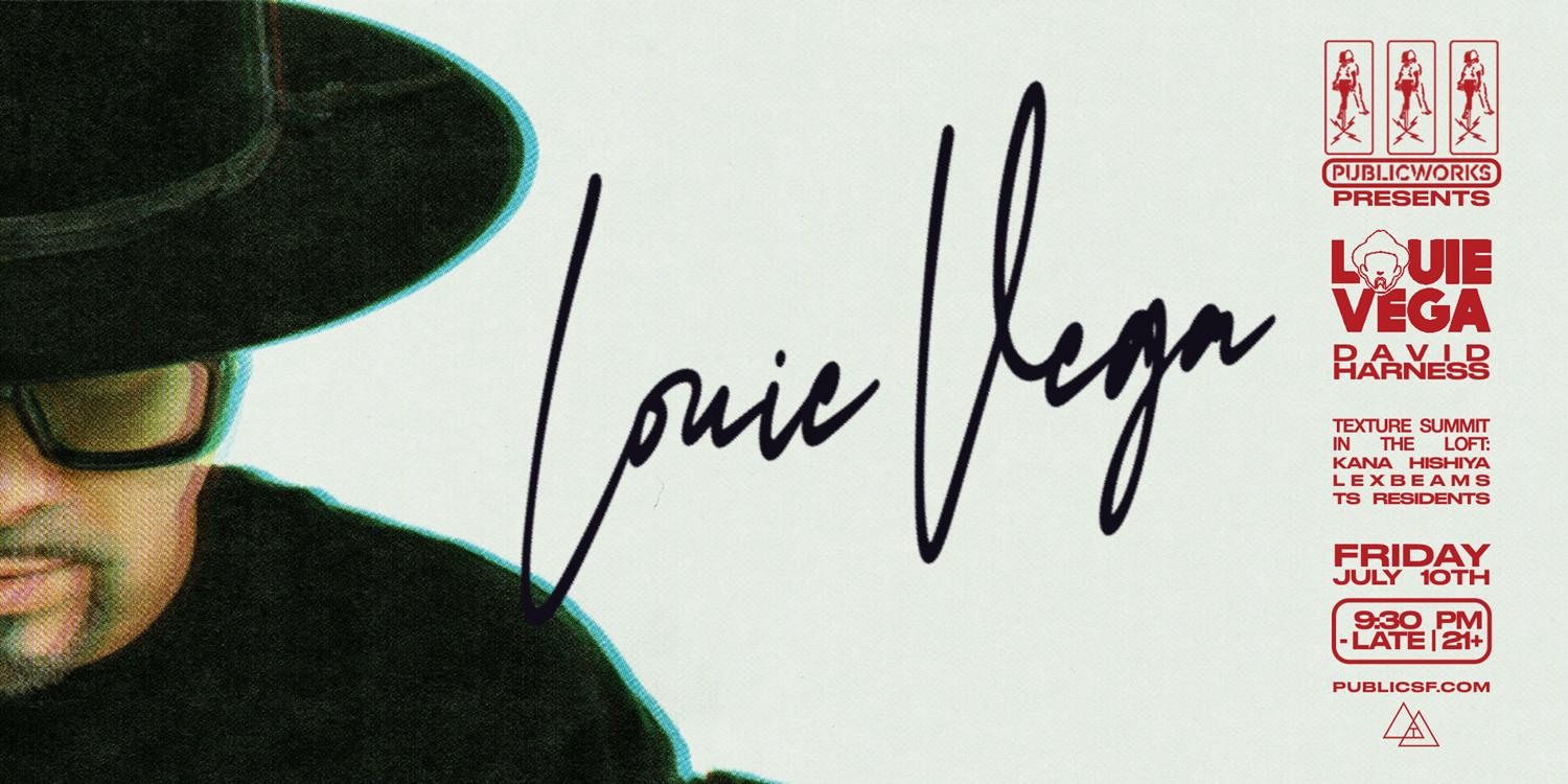 Louie Vega Presented By Public Works & 15Utah