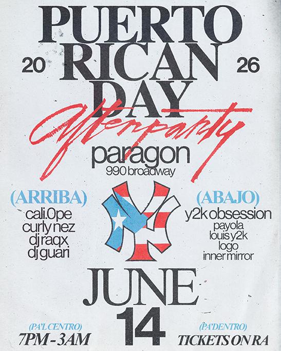 Puerto Rican Day Afterparty