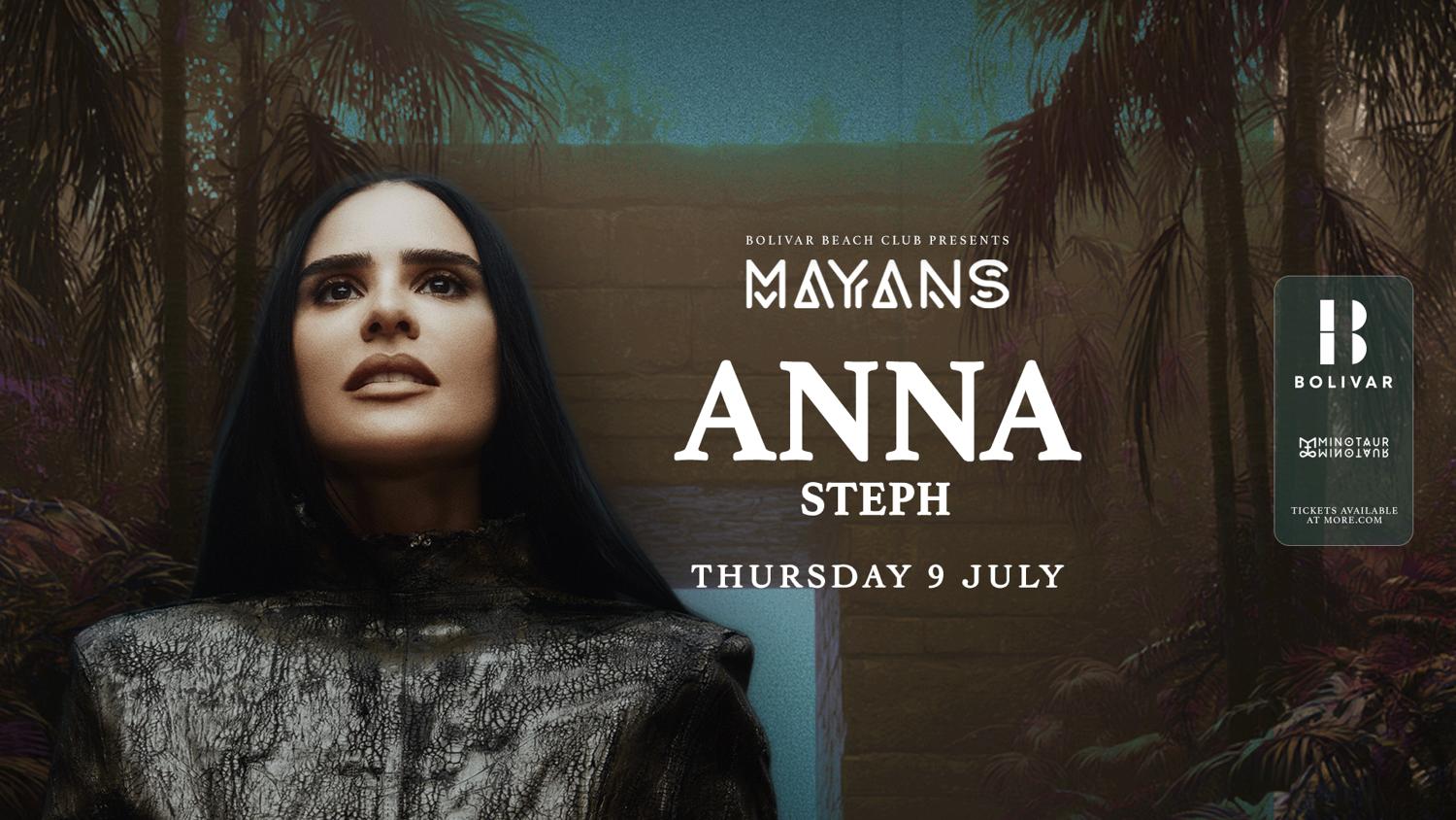 Mayans With Anna I Thu July 9