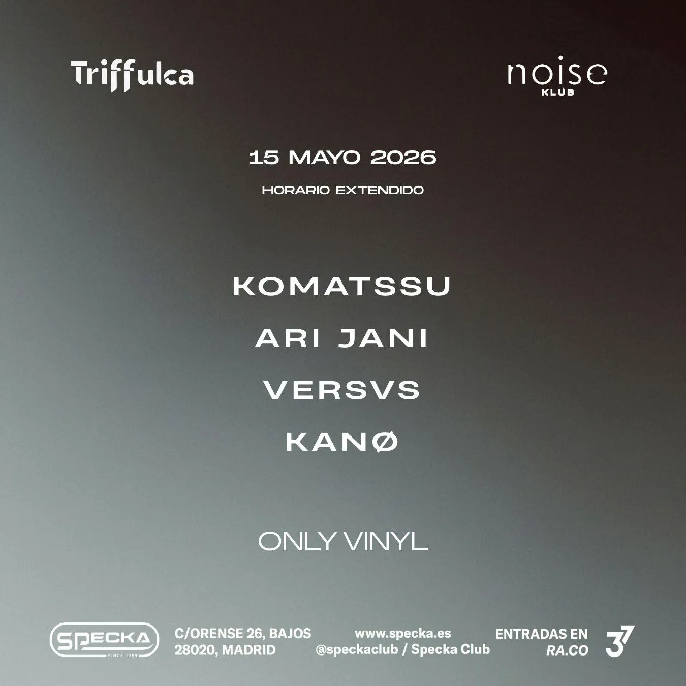Noise Klub X Triffulca - Only Vinyl