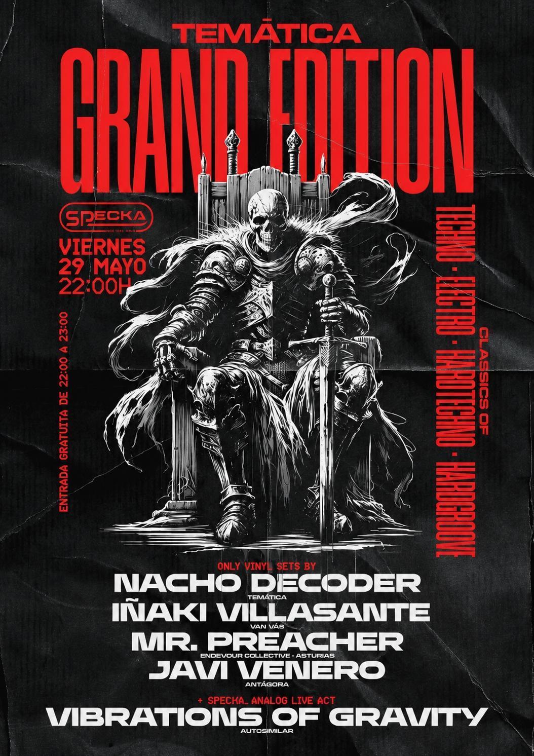 Clásicos Del Techno Grand Edition - Temática (Only Vinyl)