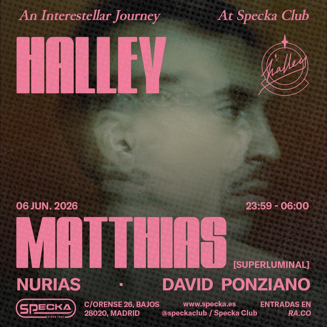 Matthias + Nurias + David Ponziano | Halley Club