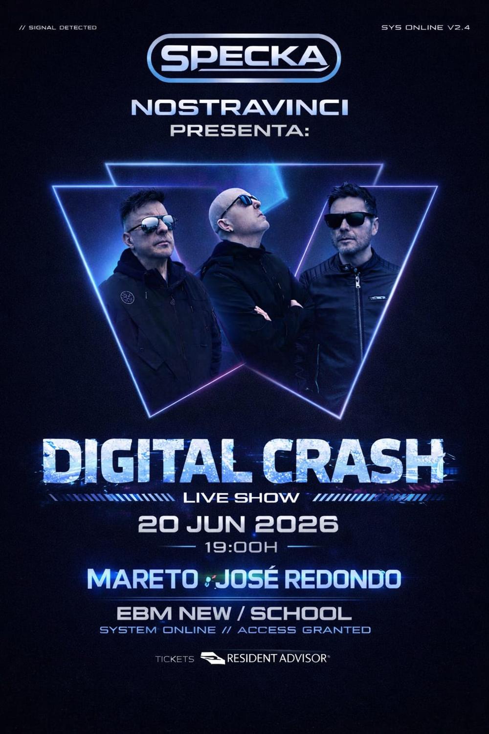 Digital Crash (Live Show) I Nostravinci Event