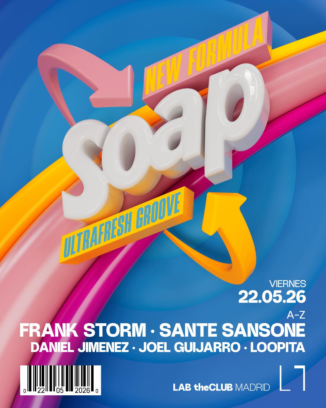 Soap With Frank Storm, Sante Sansone