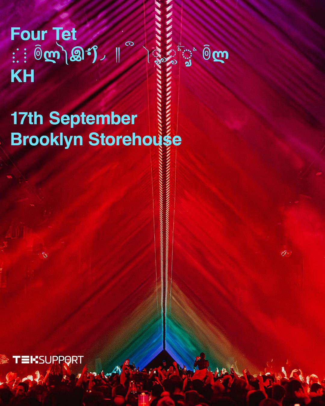 Teksupport: Four Tet