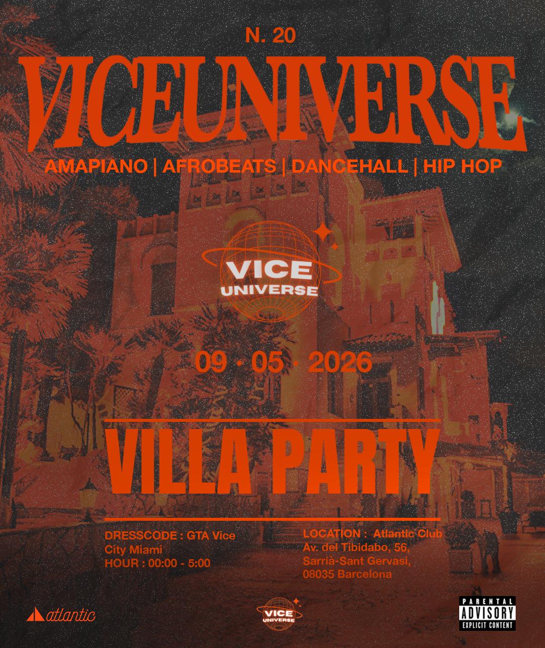 Vice 20 <> Villa Takeover