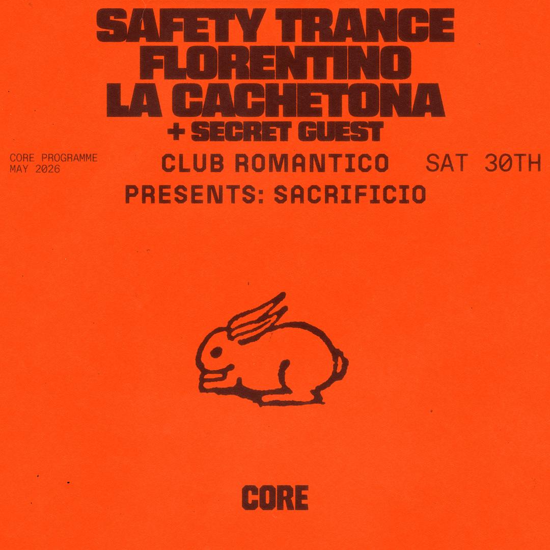 Club Romantico Presents Sacrificio With Safety Trance + Florentino + La Cachetona