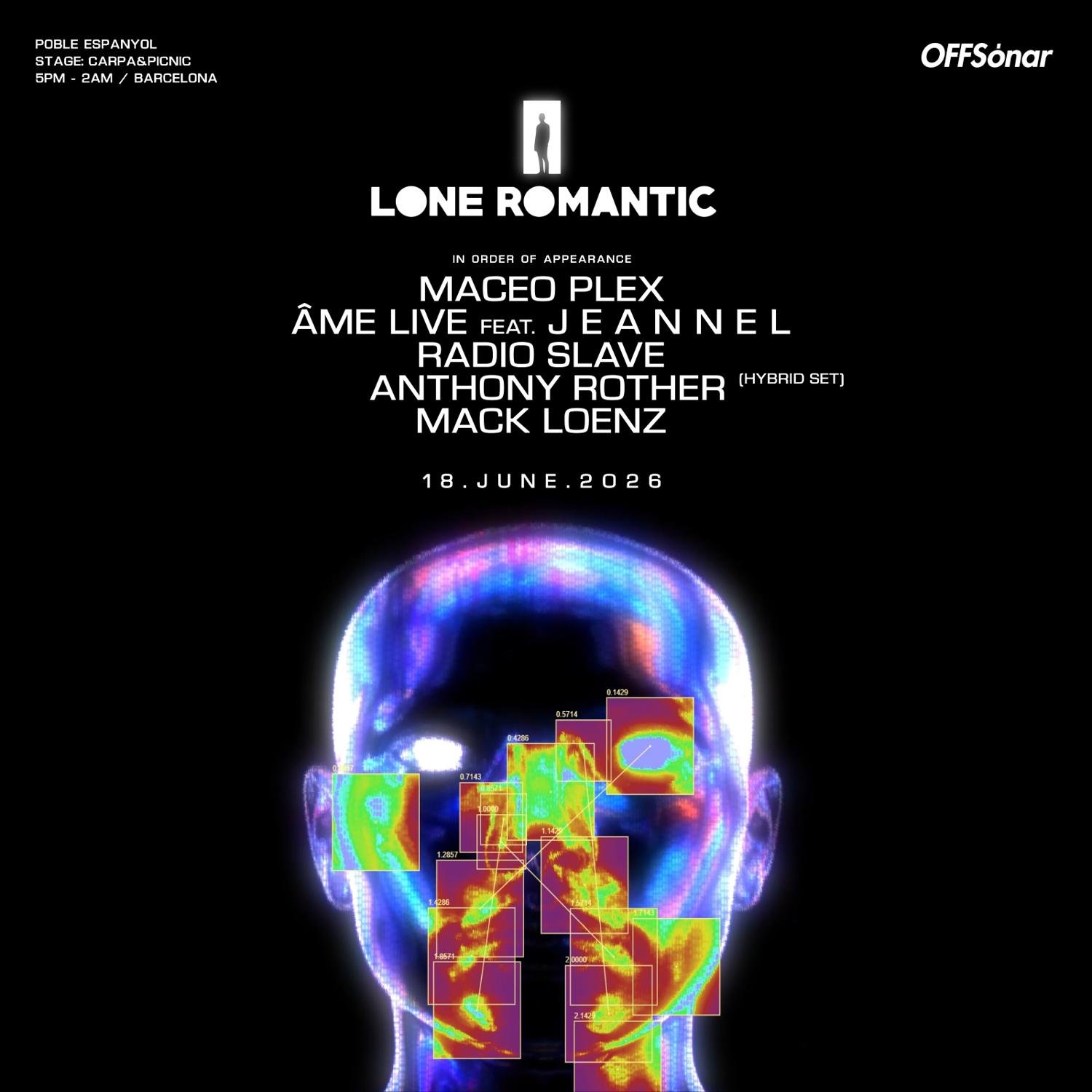 Offsónar 2026 Lone Romantic By Maceo Plex