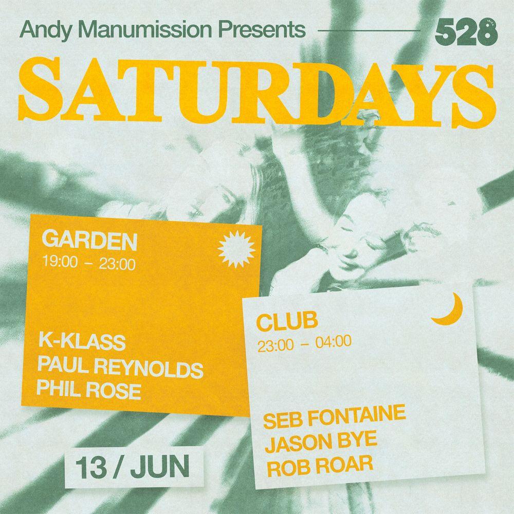 Andy Manumission Presents Saturdays