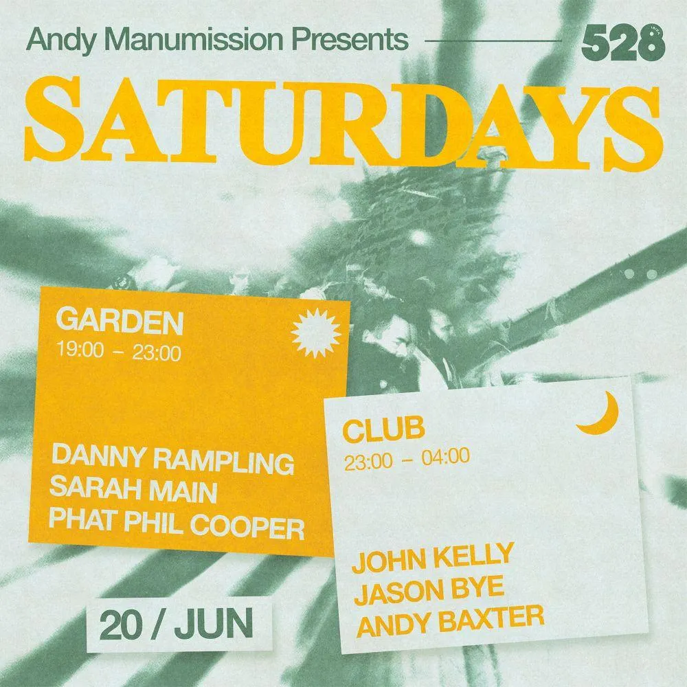 Andy Manumission Presents Saturdays