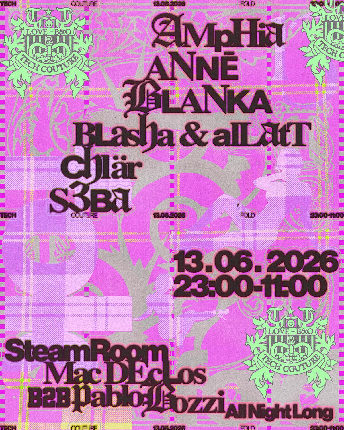 Tech Couture // Chlär, Annē, Mac Declos, Pablo Bozzi, Blasha & Allatt, Blanka, Amphia, S3Ba