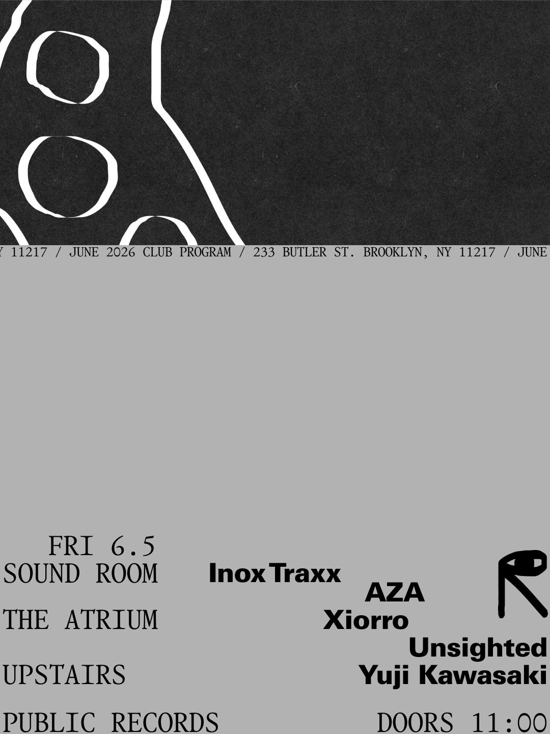 Inox Traxx, Aza / Xiorro, Unsighted / Yuji Kawasaki