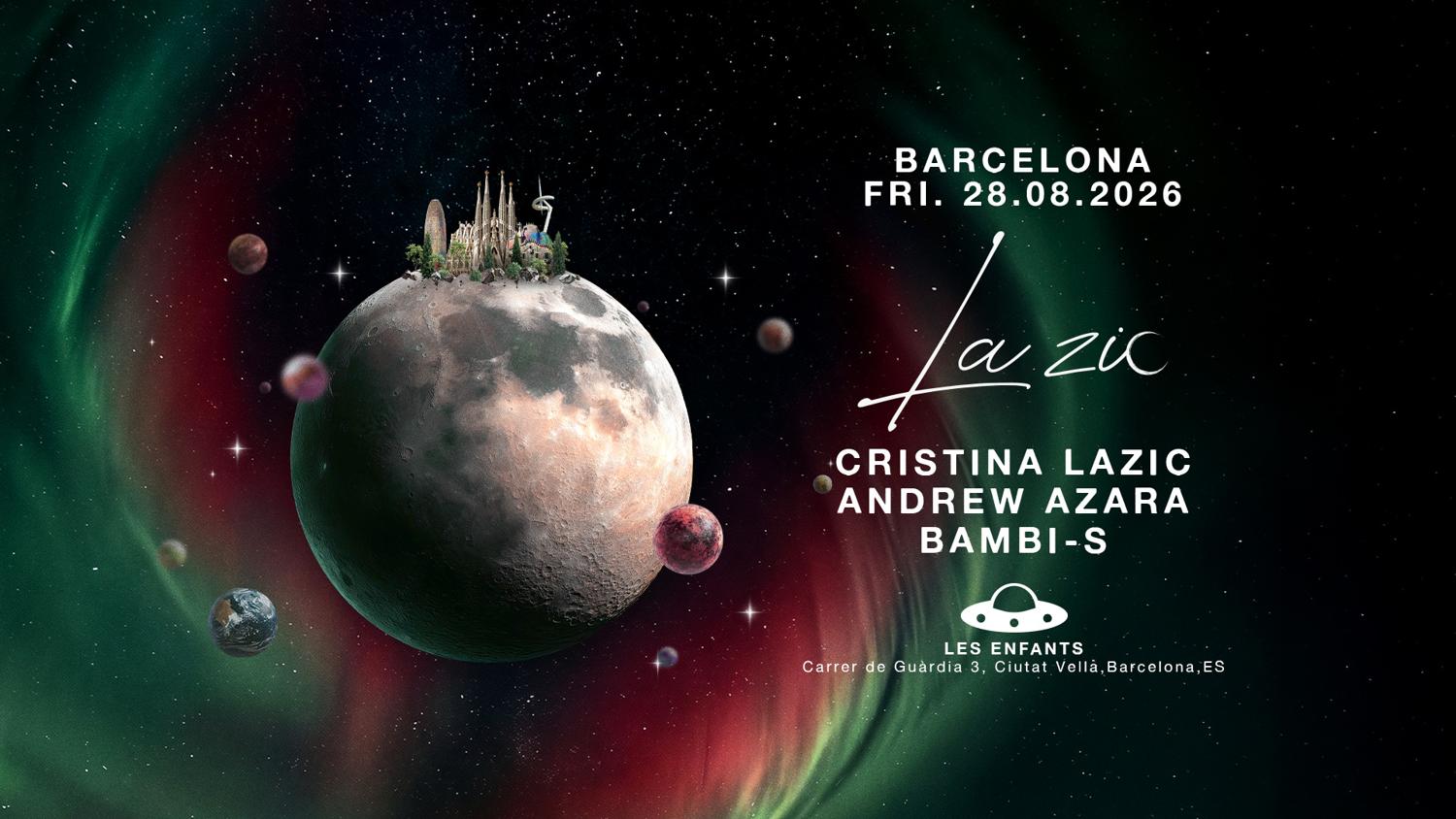La Zic Showcase Pres. Cristina Lazic,  Andrew Azara, Bambi-S