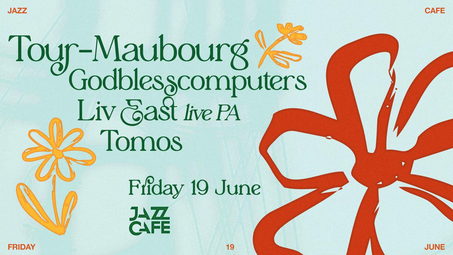 Tour-Maubourg, Godblesscomputers & Liv East (Live Pa)