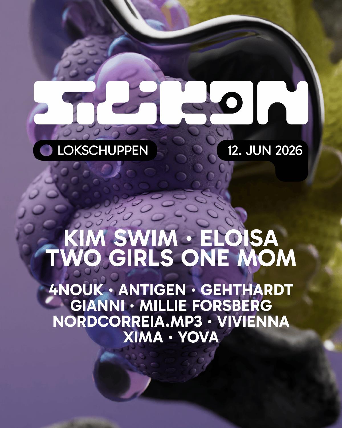 Silikon W/ Kim Swim - Two Girls One Mom - Eloisa