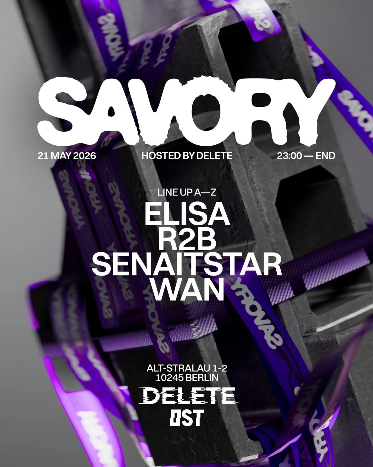 Savory - Techno Every Thursday