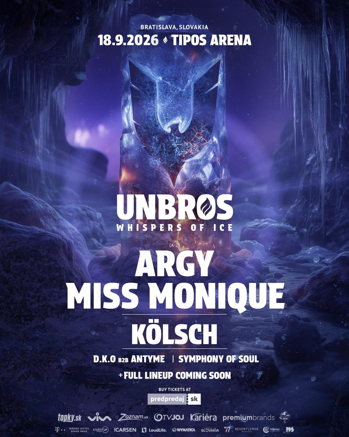Unbros Whispers Of Ice: Argy, Miss Monique, Kölsch