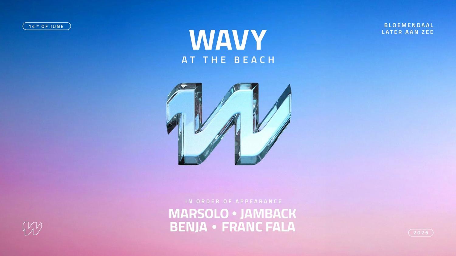 Wavy At The Beach