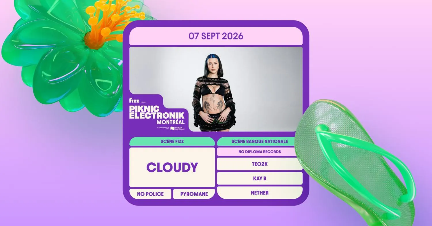 Piknic Électronik MTL #15: Cloudy / No Diploma Records