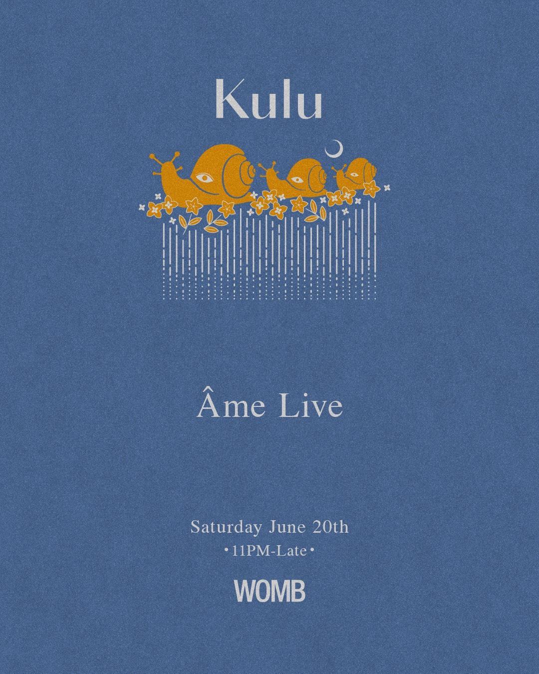 Kulu Asia Tour 2026 Tokyo