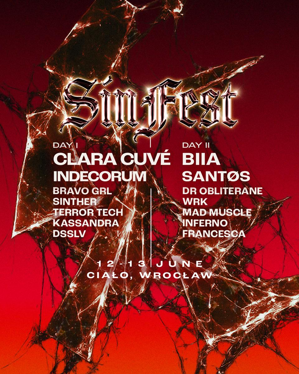 Sin Fest: Clara Cuvé, Biia, Santøs, Indecorum & More – Sinthesis X Ciało
