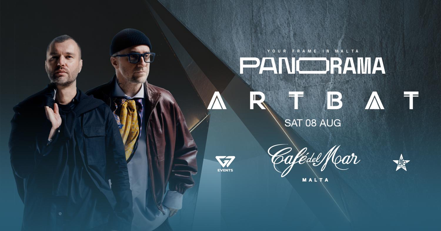 Panorama Malta & G7 Events Present: Artbat At Café Del Mar