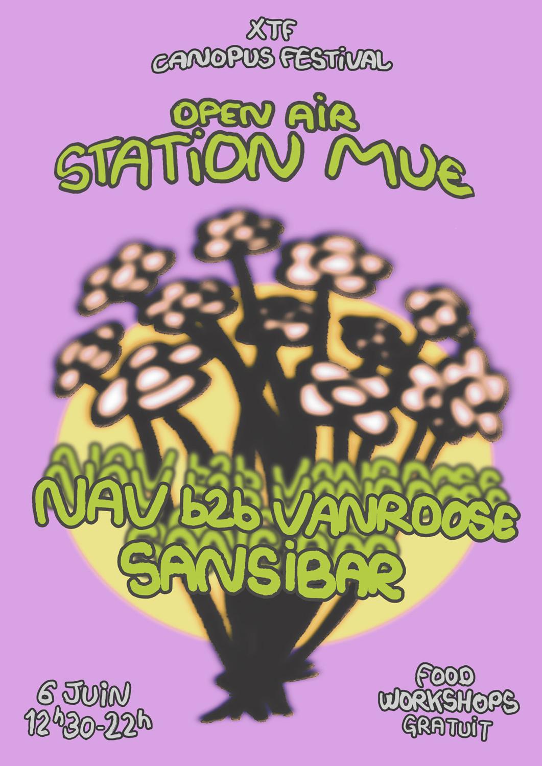 Xtf Collective: Open Air With Sansibar & Nav B2B Vanroose