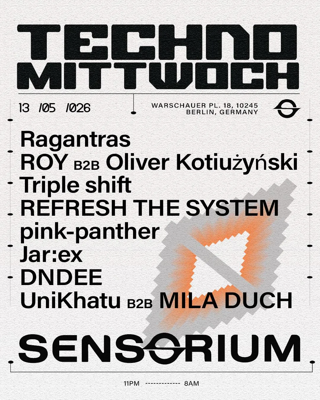 Techno Mittwoch / Take Your Tickets 