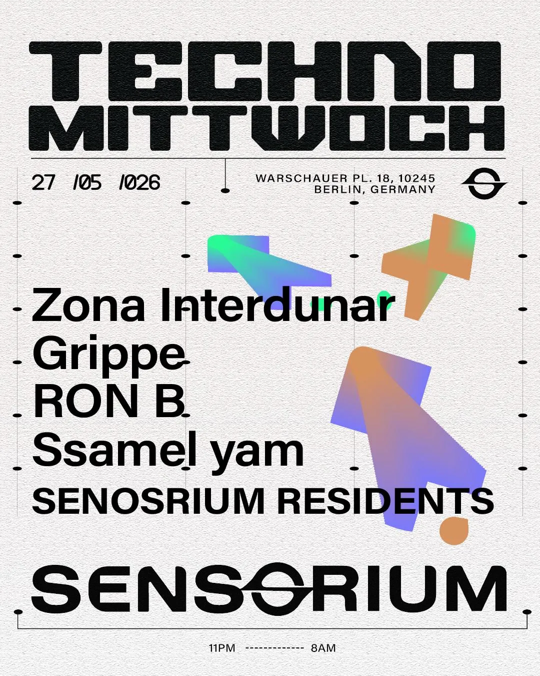 Techno Mittwoch: Take Your Tickets 