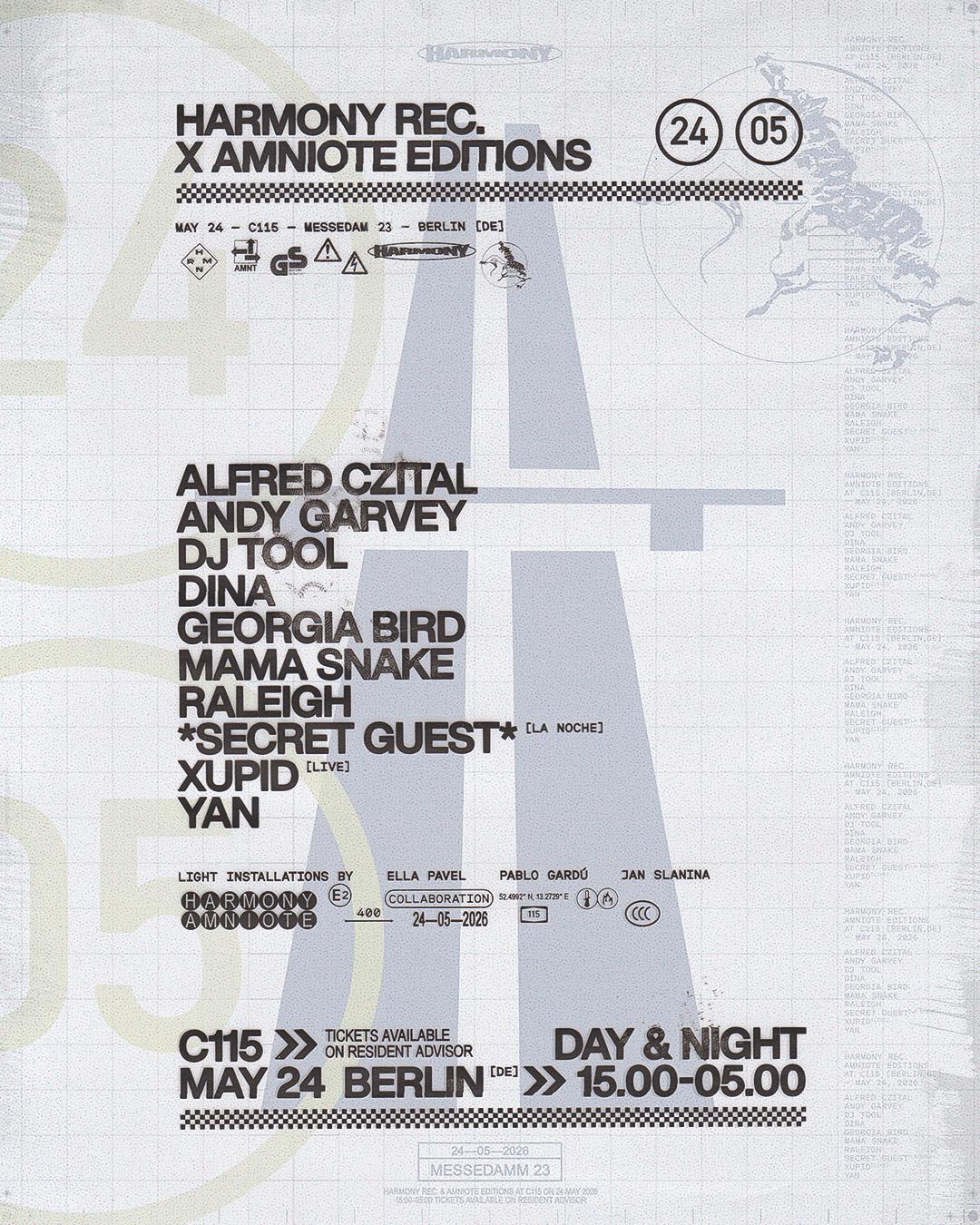 Harmony Rec. X Amniote Editions [Day & Night]