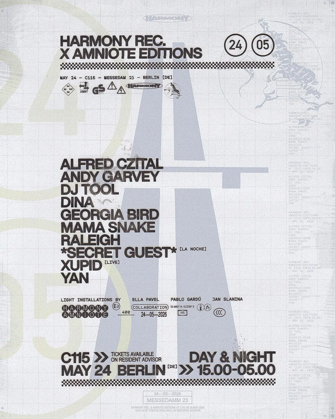 Harmony Rec. X Amniote Editions [Day & Night]