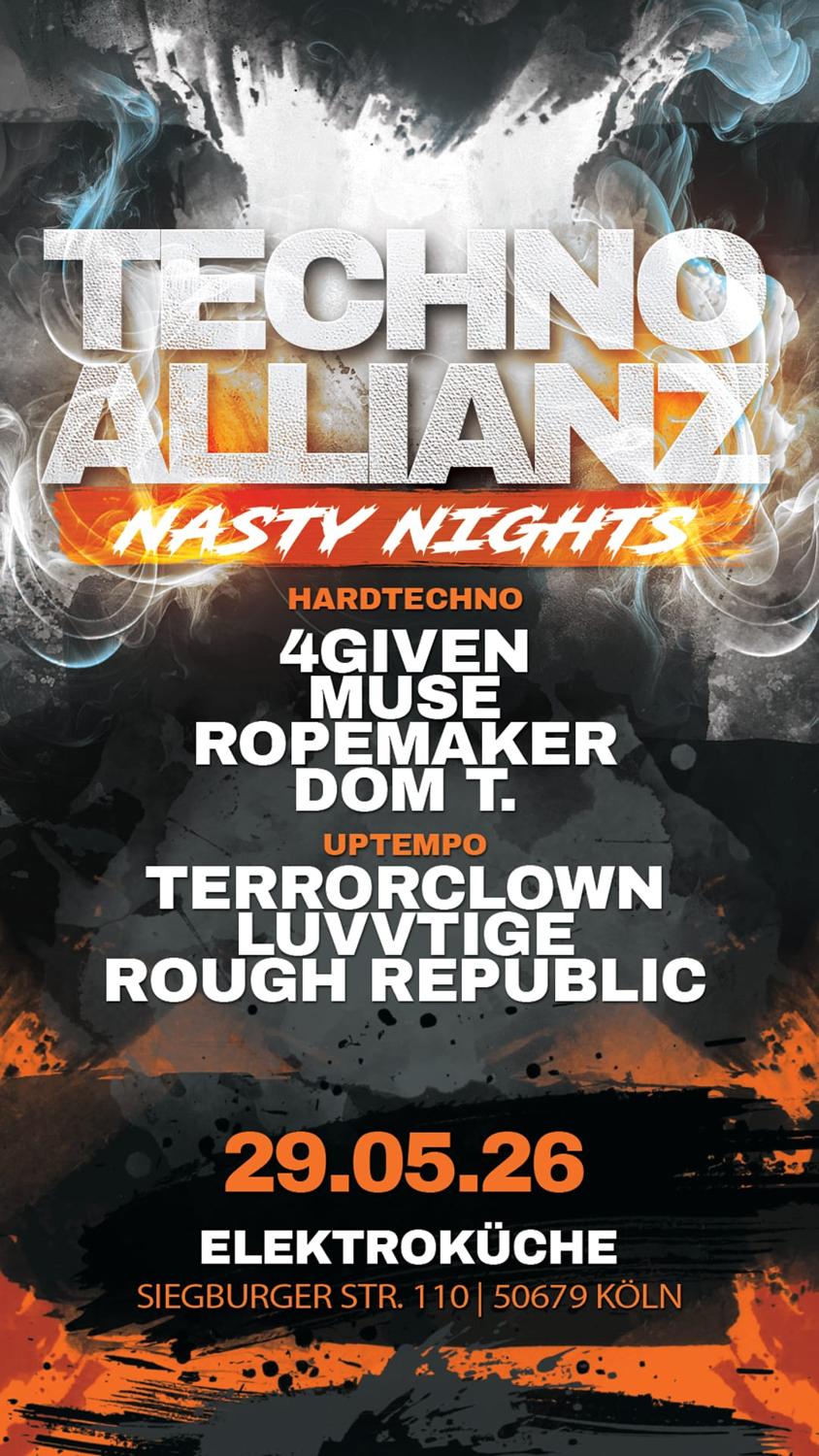 Techno Allianz Meets Nasty Nights Pres. Hard Techno Vs Uptempo