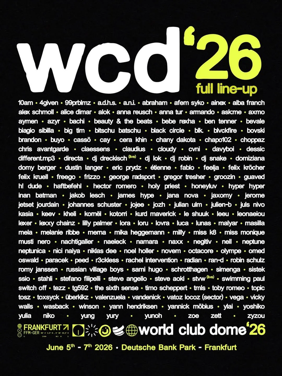 World Club Dome / Pik Dame Stage