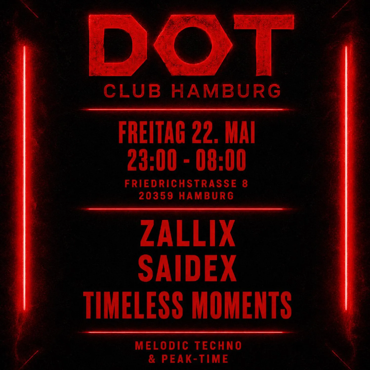 Techno Friday At Dot