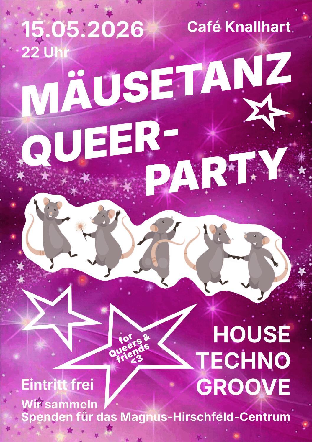 Mäusetanz Queer-Party